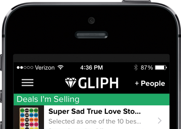 Gliph iOS 2.0 Dark Mode