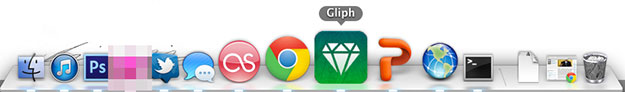 Gliph mobile web app in os x doc secure